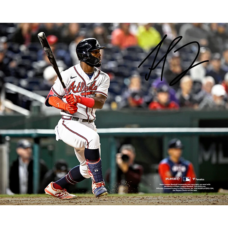 Fanatics Authentic Michael Harris II Atlanta Braves Autographed 8'' x 10'' Hitting Photograph