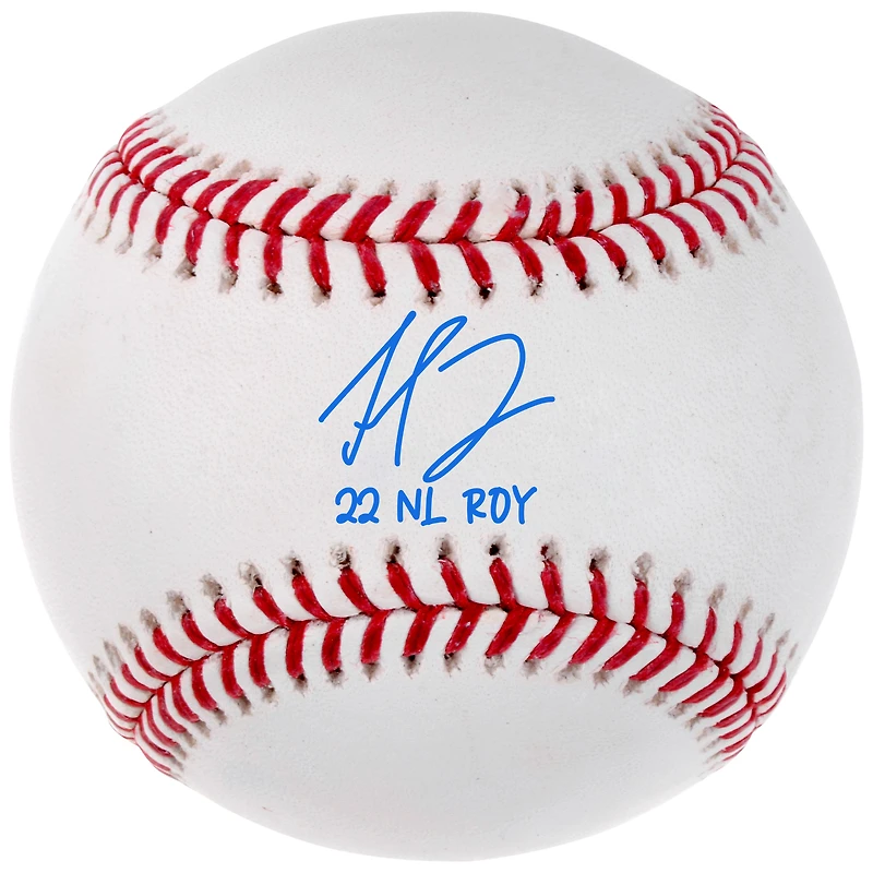 Fanatics Authentic Michael Harris II Atlanta Braves 2022 National League Rookie of the Year Autographed Baseball with "22 NL ROY" Inscription