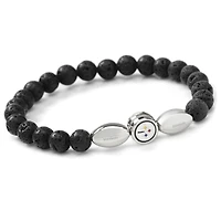 Pittsburgh Steelers Team Logo Beaded Bracelet