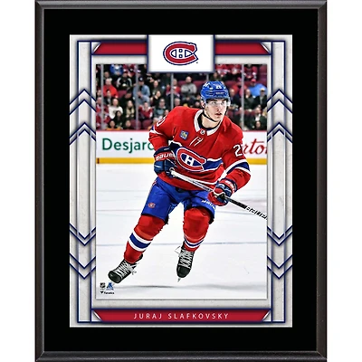 Juraj Slafkovsky Montreal Canadiens 10.5" x 13" Sublimated Player Plaque
