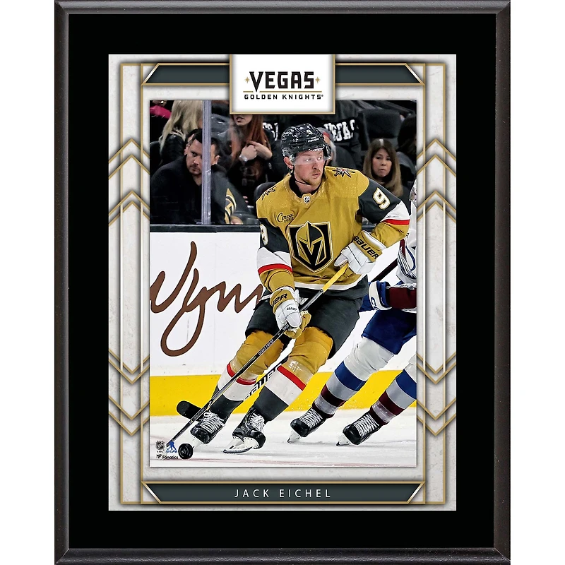 Jack Eichel Vegas Golden Knights 10.5" x 13" Sublimated Player Plaque