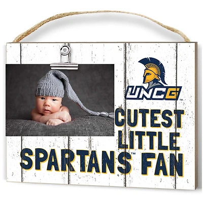 UNCG Spartans 8'' x 10'' Cutest Little Weathered Logo Clip Photo Frame