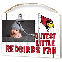 Illinois State Redbirds 8'' x 10'' Cutest Little Weathered Logo Clip Photo Frame