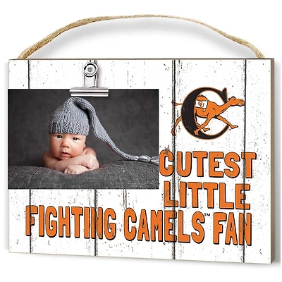 Campbell Fighting Camels 8'' x 10'' Cutest Little Weathered Logo Clip Photo Frame
