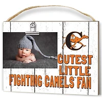 Campbell Fighting Camels 8'' x 10'' Cutest Little Weathered Logo Clip Photo Frame