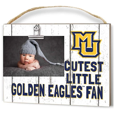 Marquette Golden Eagles 8'' x 10'' Cutest Little Weathered Logo Clip Photo Frame
