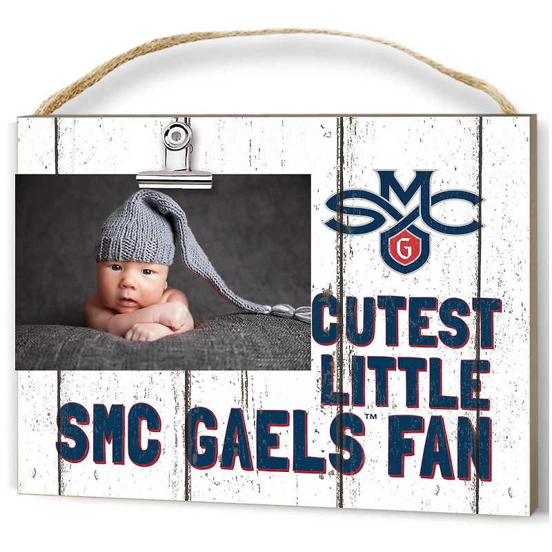 Saint Mary's Gaels 8'' x 10'' Cutest Little Weathered Logo Clip Photo Frame