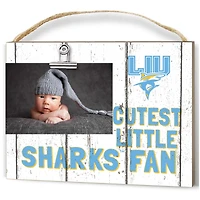 LIU Sharks 8'' x 10'' Cutest Little Weathered Logo Clip Photo Frame
