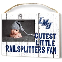 Lincoln Memorial Railsplitters 8'' x 10'' Cutest Little Weathered Logo Clip Photo Frame