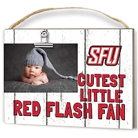 Saint Francis Red Flash 8'' x 10'' Cutest Little Weathered Logo Clip Photo Frame
