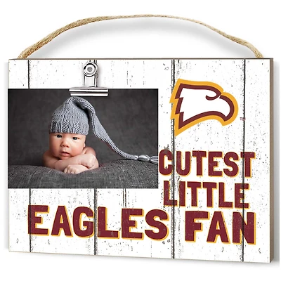 Winthrop Eagles 8'' x 10'' Cutest Little Weathered Logo Clip Photo Frame
