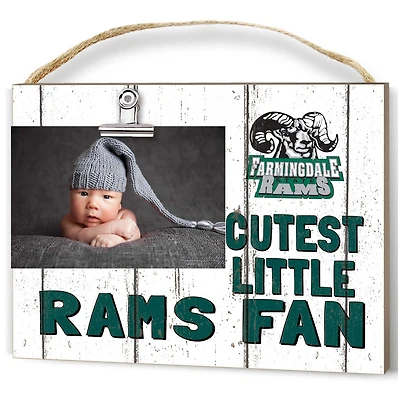 SUNY Farmingdale State Rams 8'' x 10'' Cutest Little Weathered Logo Clip Photo Frame