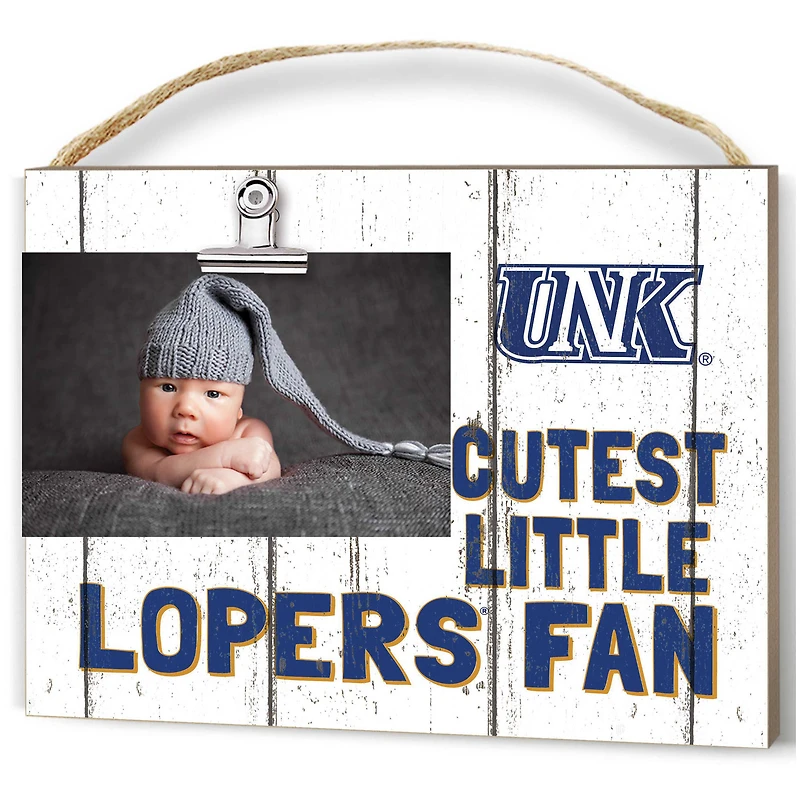 Nebraska-Kearney Lopers 8'' x 10'' Cutest Little Weathered Logo Clip Photo Frame