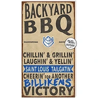 Saint Louis Billikens 11'' x 20'' Indoor/Outdoor BBQ Sign