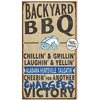 UAH Chargers 11'' x 20'' Indoor/Outdoor BBQ Sign
