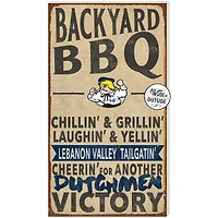 Lebanon Valley College 11'' x 20'' Indoor/Outdoor BBQ Sign