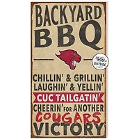 Concordia University (IL) Cougars 11'' x 20'' Indoor/Outdoor BBQ Sign