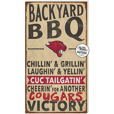 Concordia University (IL) Cougars 11'' x 20'' Indoor/Outdoor BBQ Sign