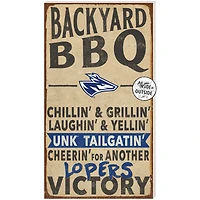 Nebraska-Kearney Lopers 11'' x 20'' Indoor/Outdoor BBQ Sign