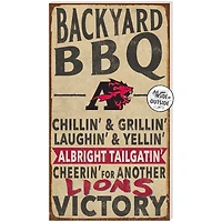 Albright Lions 11'' x 20'' Indoor/Outdoor BBQ Sign