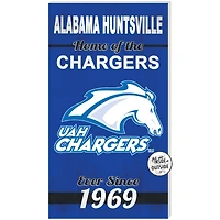 UAH Chargers 11" x 20" Indoor/Outdoor Home Of The Sign
