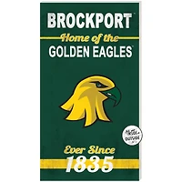 SUNY Brockport Golden Eagles 11" x 20" Indoor/Outdoor Home Of The Sign