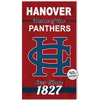 Hanover Panthers 11" x 20" Indoor/Outdoor Home Of The Sign