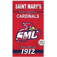 St. Mary's Cardinals 11" x 20" Indoor/Outdoor Home Of The Sign