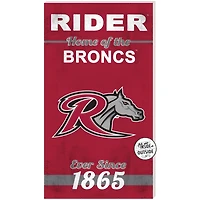 Rider Broncs 11" x 20" Indoor/Outdoor Home Of The Sign