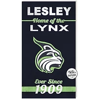 Lesley Lynx 11" x 20" Indoor/Outdoor Home Of The Sign