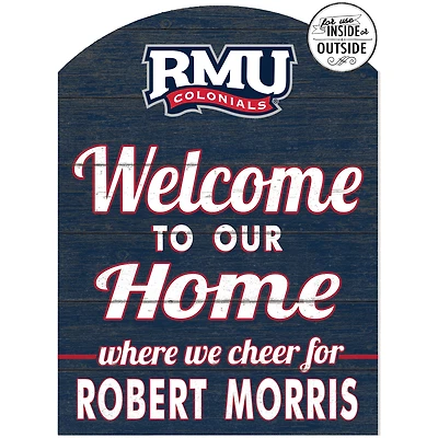 Robert Morris Colonials 16'' x 22'' Indoor/Outdoor Marquee Sign