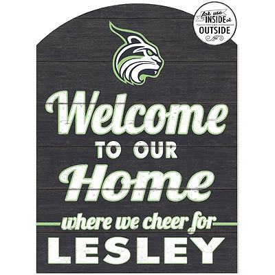 Lesley Lynx 16'' x 22'' Indoor/Outdoor Marquee Sign