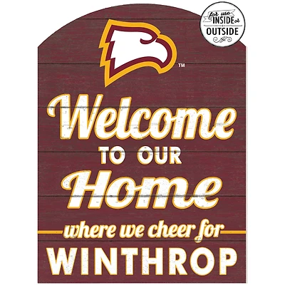 Winthrop Eagles 16'' x 22'' Indoor/Outdoor Marquee Sign