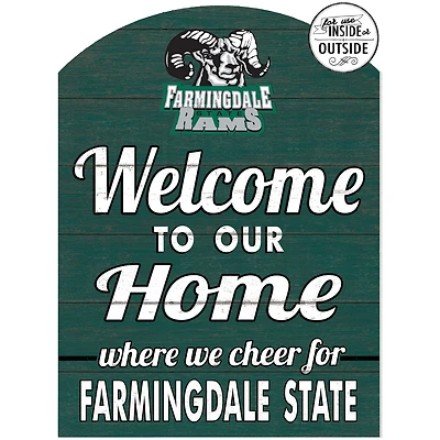 SUNY Farmingdale State Rams 16'' x 22'' Indoor/Outdoor Marquee Sign