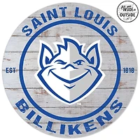 Saint Louis Billikens 20'' x 20'' Indoor/Outdoor Weathered Circle Sign