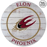 Elon Phoenix 20'' x 20'' Indoor/Outdoor Weathered Circle Sign