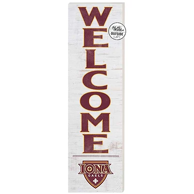 Iona University Gaels 10'' x 35'' Indoor/Outdoor Welcome Sign