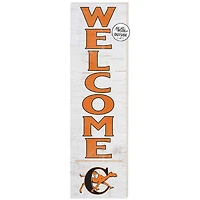 Campbell Fighting Camels 10'' x 35'' Indoor/Outdoor Welcome Sign