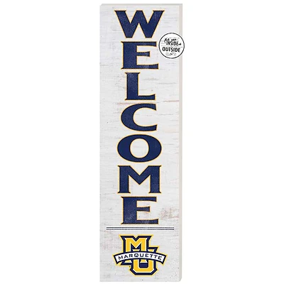 Marquette Golden Eagles 10'' x 35'' Indoor/Outdoor Welcome Sign