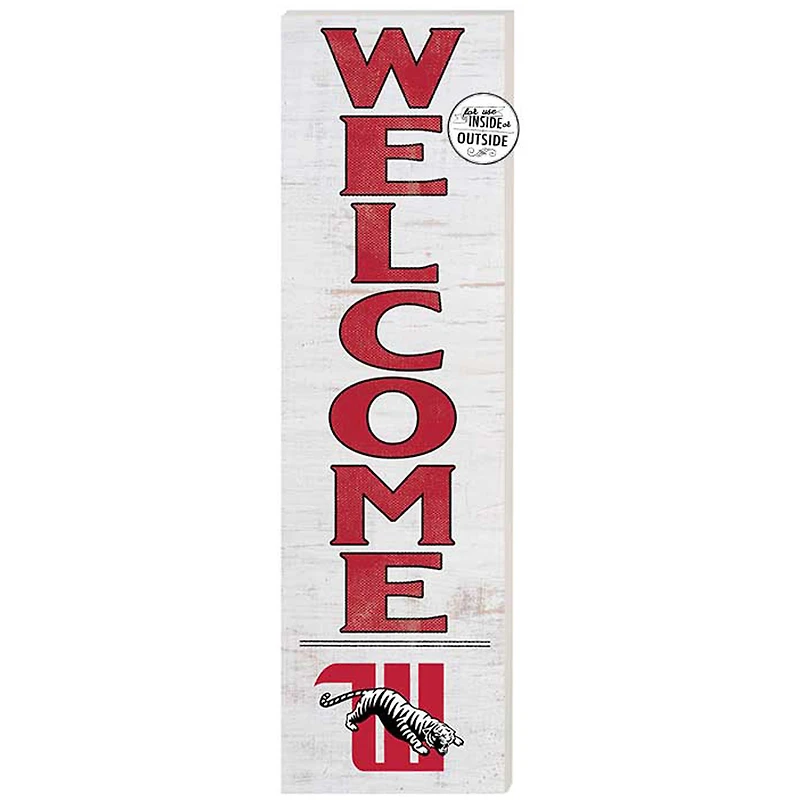 Wittenberg University Tigers 10'' x 35'' Indoor/Outdoor Welcome Sign