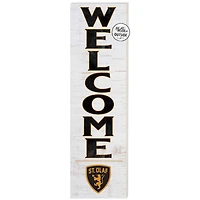 St. Olaf Oles 10'' x 35'' Indoor/Outdoor Welcome Sign