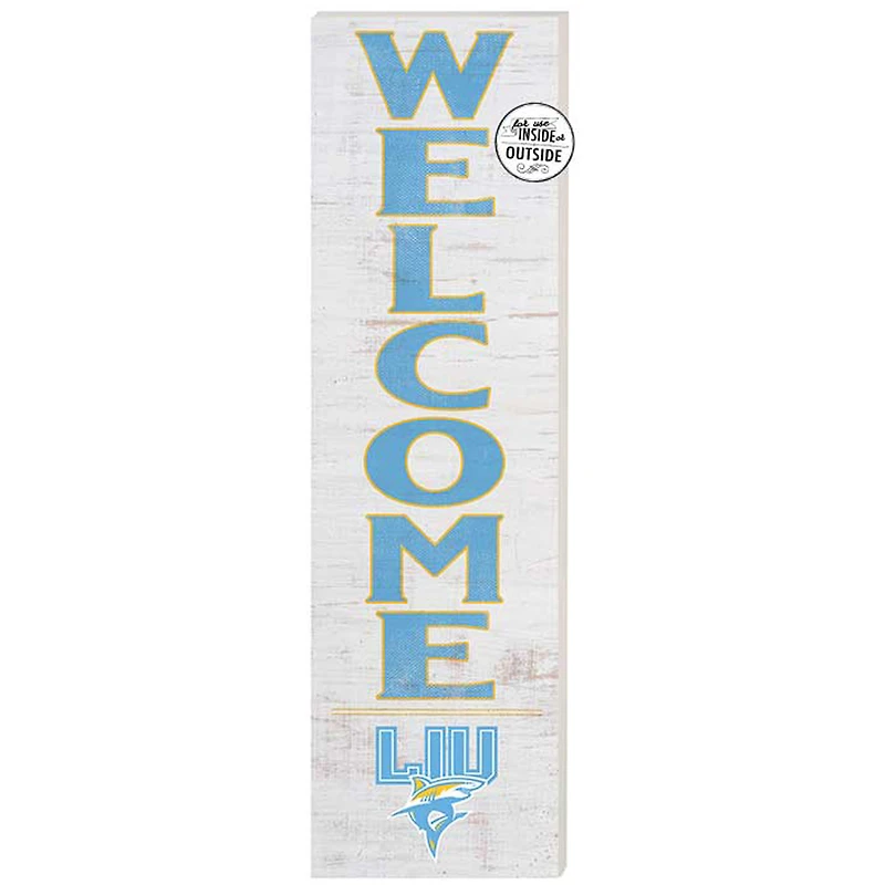 LIU Sharks 10'' x 35'' Indoor/Outdoor Welcome Sign