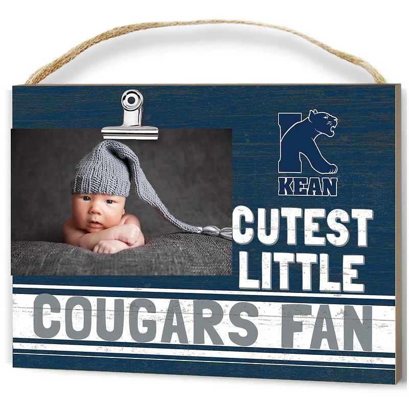 Kean University Cougars 8'' x 10'' Cutest Little Team Logo Clip Photo Frame