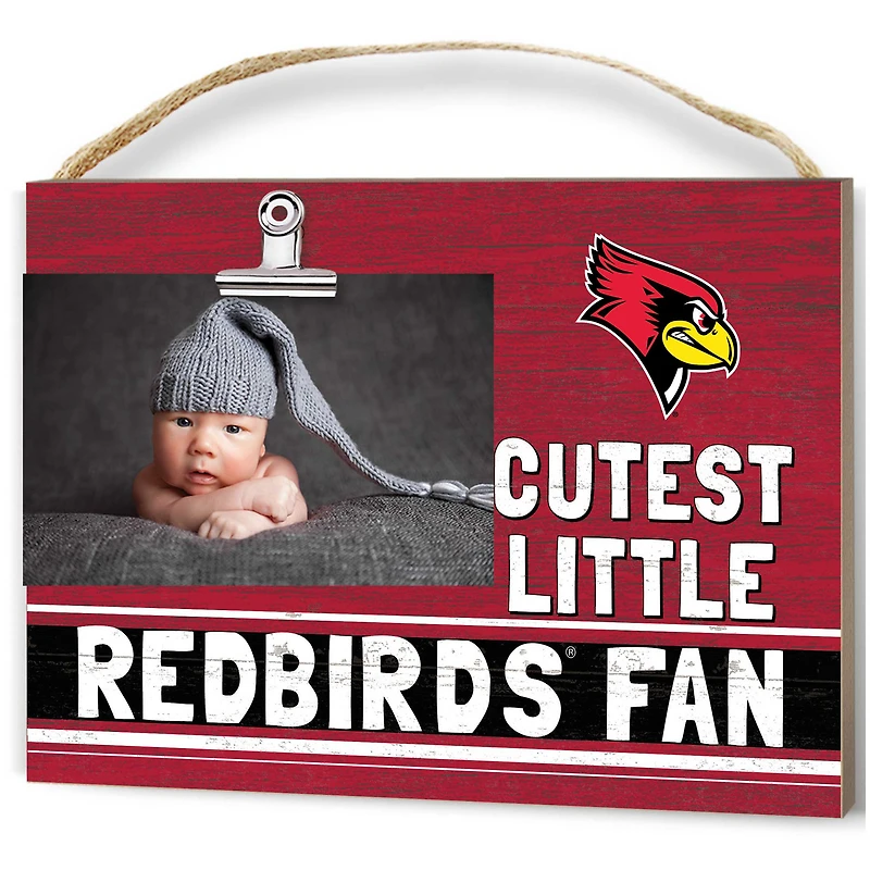 Illinois State Redbirds 8'' x 10'' Cutest Little Team Logo Clip Photo Frame