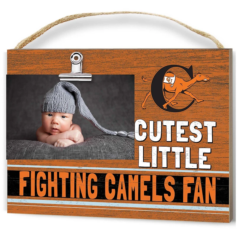 Campbell Fighting Camels 8'' x 10'' Cutest Little Team Logo Clip Photo Frame