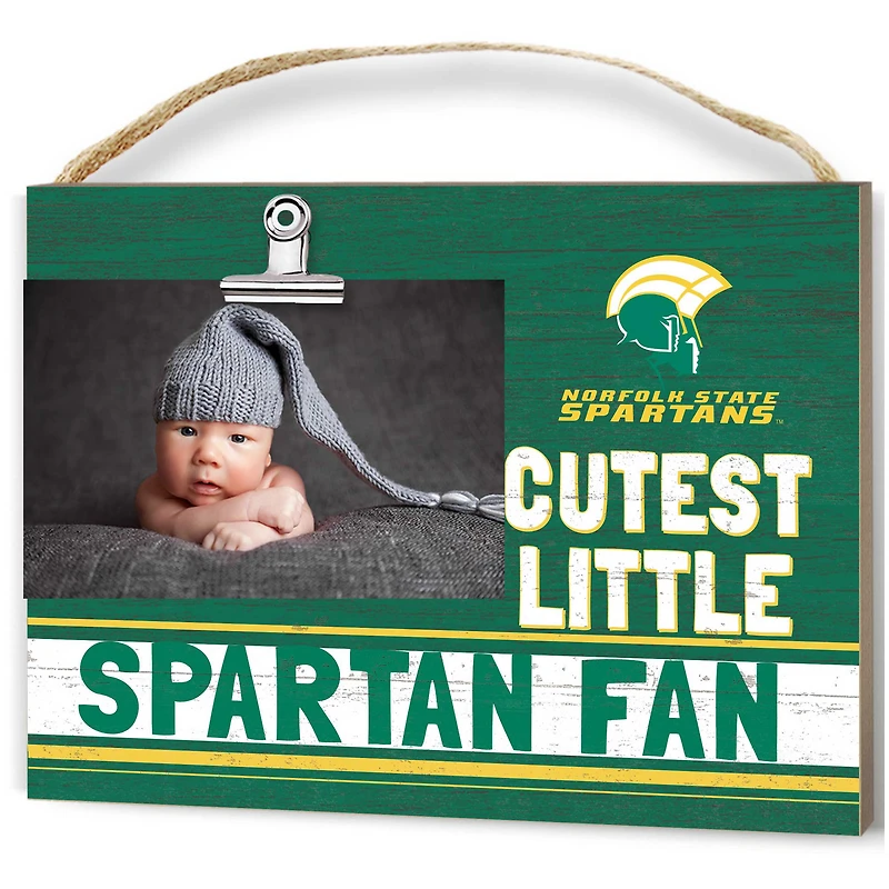 Norfolk State Spartans 8'' x 10'' Cutest Little Team Logo Clip Photo Frame