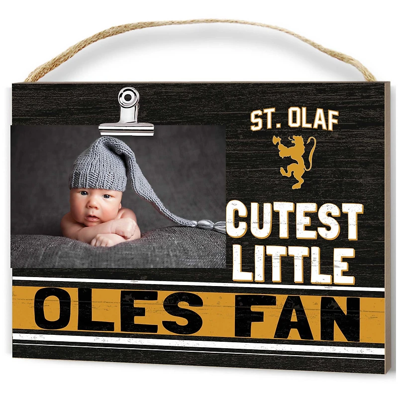 St. Olaf Oles 8'' x 10'' Cutest Little Team Logo Clip Photo Frame