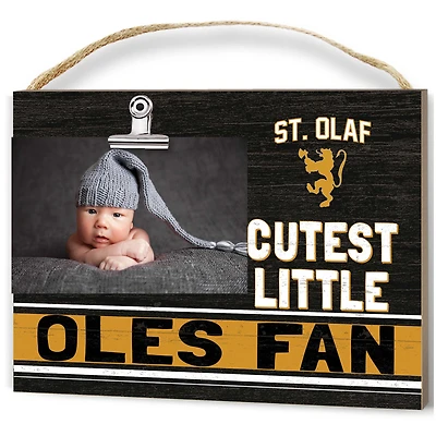 St. Olaf Oles 8'' x 10'' Cutest Little Team Logo Clip Photo Frame