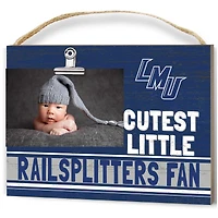 Lincoln Memorial Railsplitters 8'' x 10'' Cutest Little Team Logo Clip Photo Frame