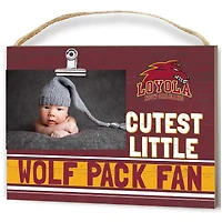 Loyola New Orleans Wolf Pack 8'' x 10'' Cutest Little Team Logo Clip Photo Frame
